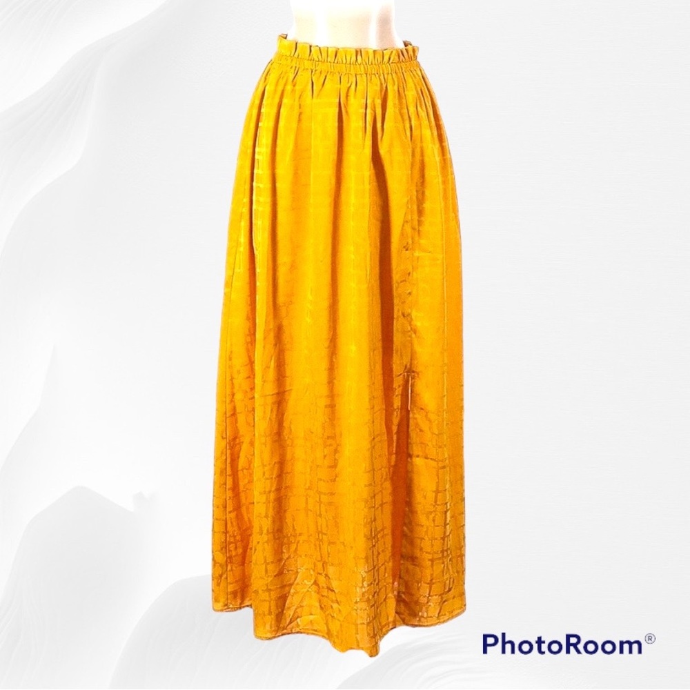 Sunday in Brooklyn Yellow Maxi Skirt